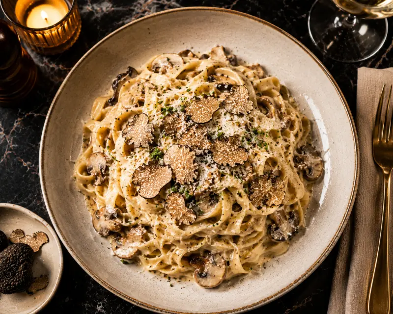 Truffle Cream Pasta