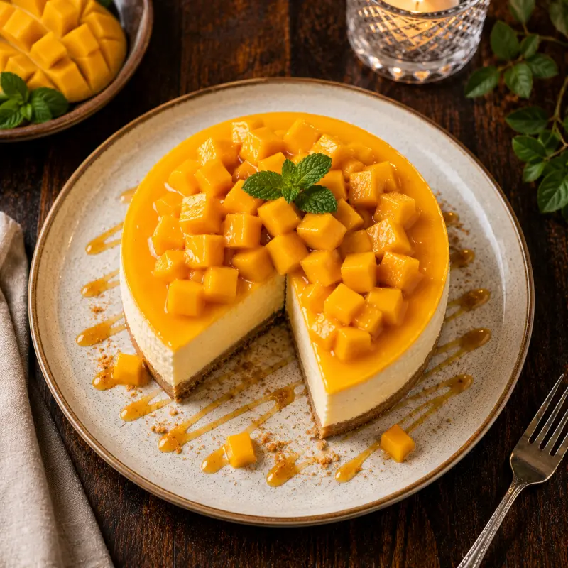 Mango Cheesecake