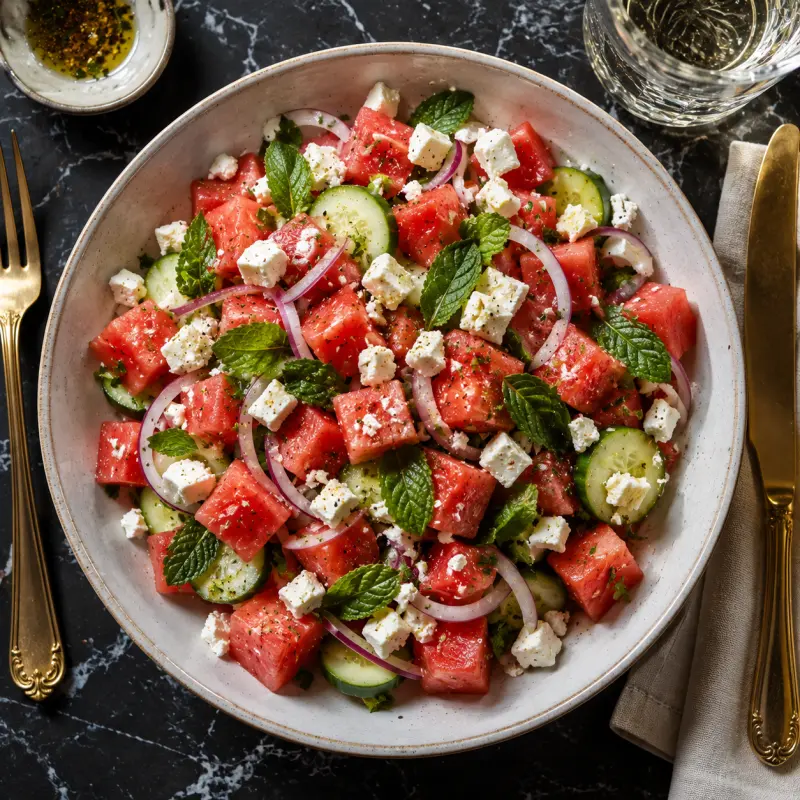 Watermelon Feta Salad