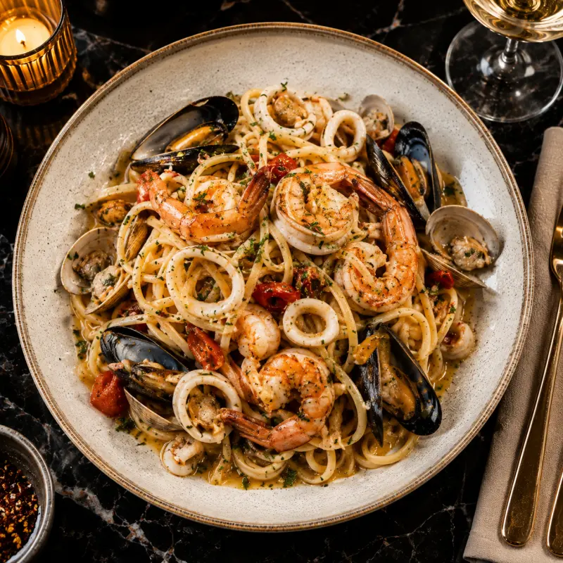 Seafood Linguine