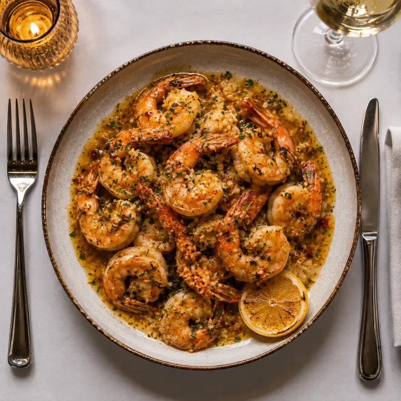 Garlic Butter Prawns